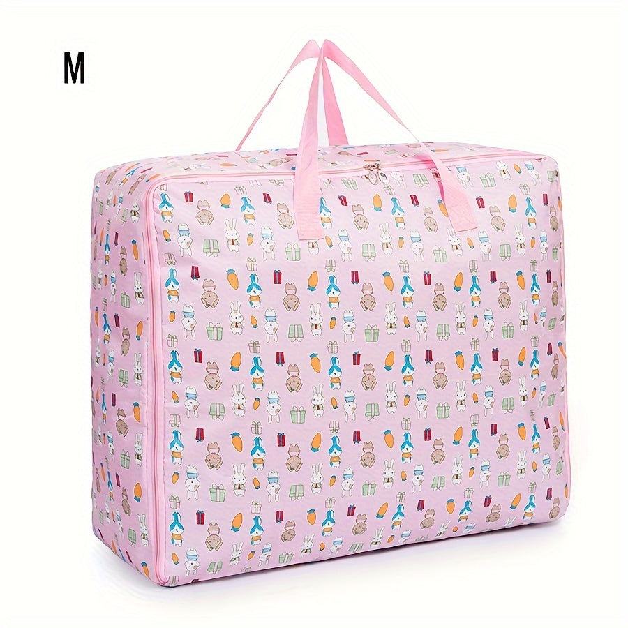 Large Capacity Waterproof Oxford Cloth Storage Bag for Clothes Bedding Toys Household Organization