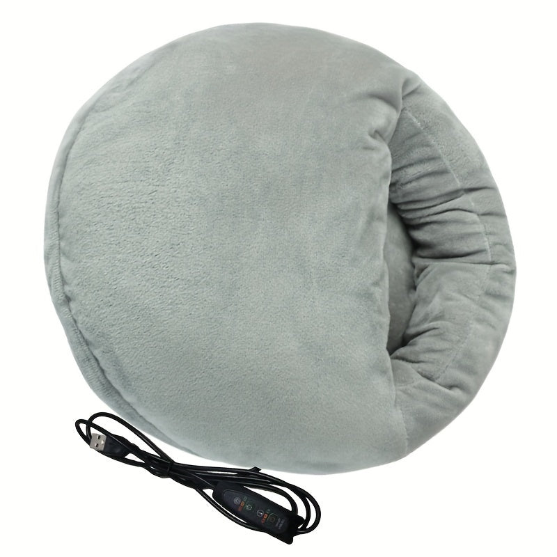 USB Foot Warmer Heater for Shoes Office Electric Shoe Warmer with Timer