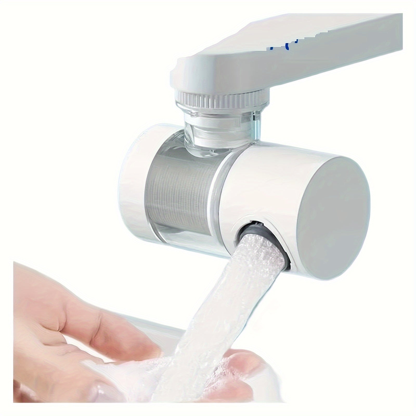 Water Filter Faucet with 720 Degree Rotating Splash-Proof Tap Water Purifier with Filtration
