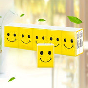 120 Pack 3-Ply Recycled Wood Pulp Tissues Soft Durable Portable Travel Home