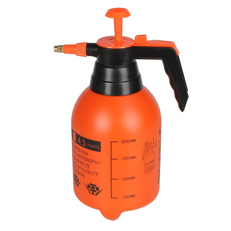 2/3L High-Pressure Garden Sprayer with Adjustable Nozzle for Lawn and Home Cleaning