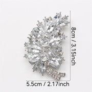 Women’s Rhinestone Enamel Brooch Irregular Shape Cartoon Cuteness Fashion Lapel Pin