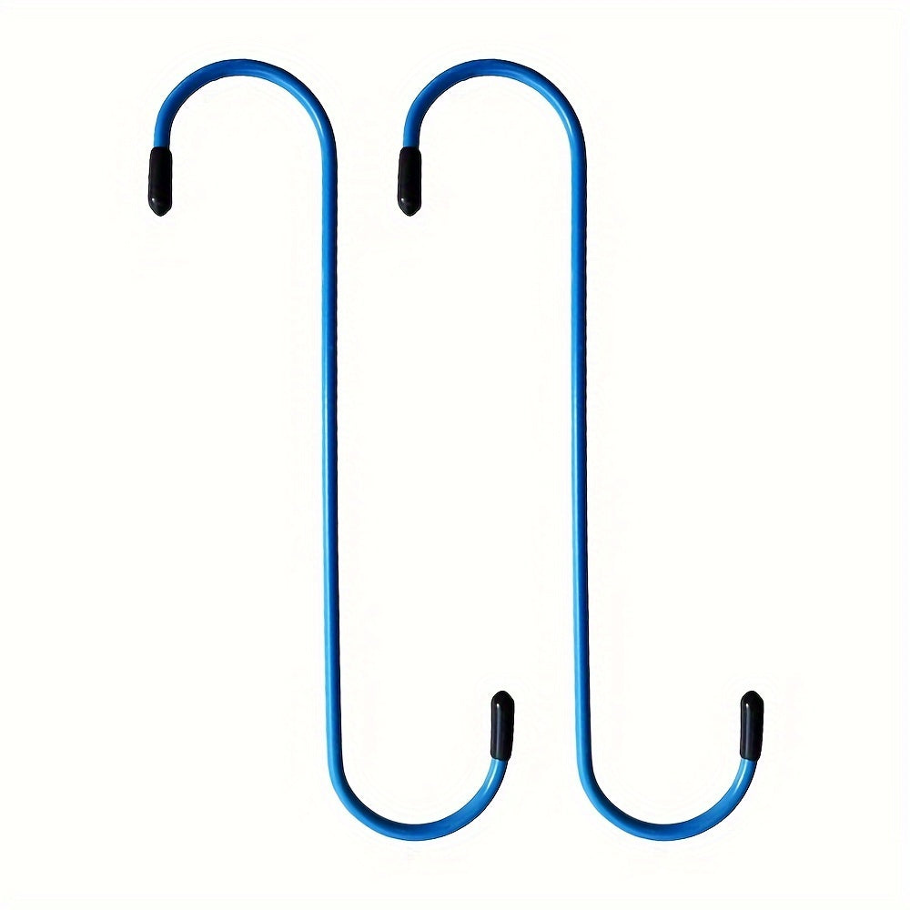 2Pcs Steel Brake Caliper Hangers with Rubber Tips for Auto Repair