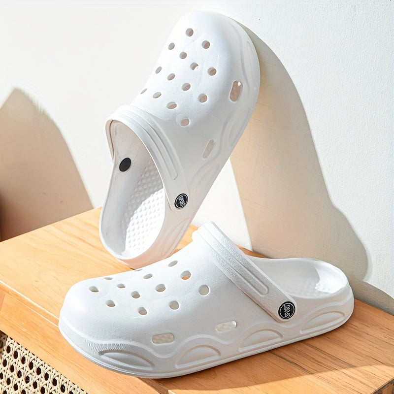 Men and Women Casual EVA Mules and Clogs Lightweight Slip-On Flat Footwear