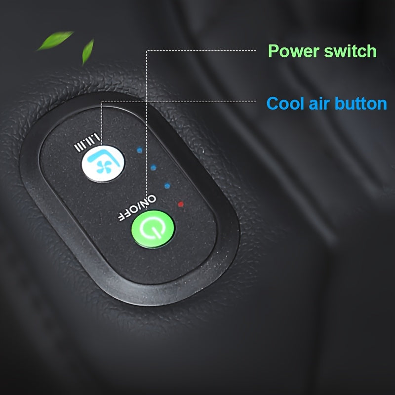 Avtomobil ventilyatsiyali muz ipak mato o‘rindiq yostiq qoplami, barcha mavsumlar uchun nafas oladigan, ko‘k va oq