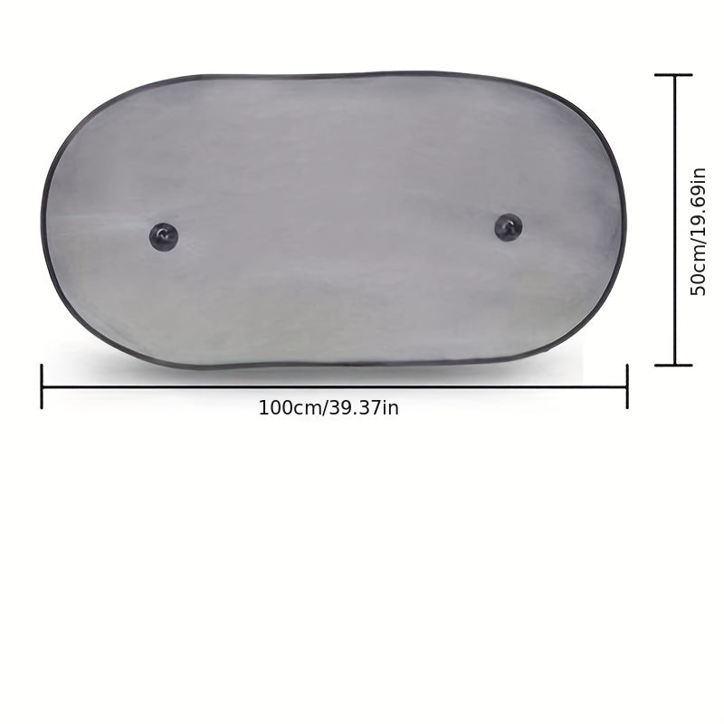 Universal Car Window Sunshade Mesh UV Protection Heat Insulation