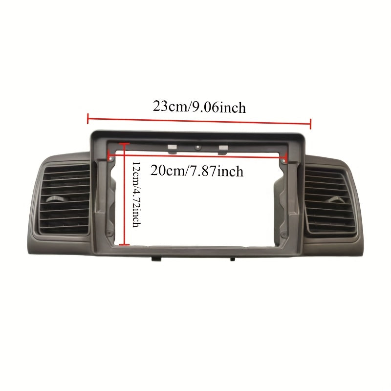 2 Din Car Radio Frame For Corolla E120 F3 Dashboard Fascia Stereo Panel