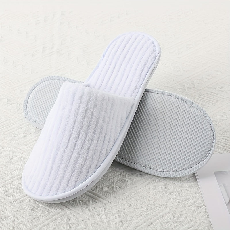 Disposable Slippers for Home Travel Unisex Thickened Sole Non-Slip