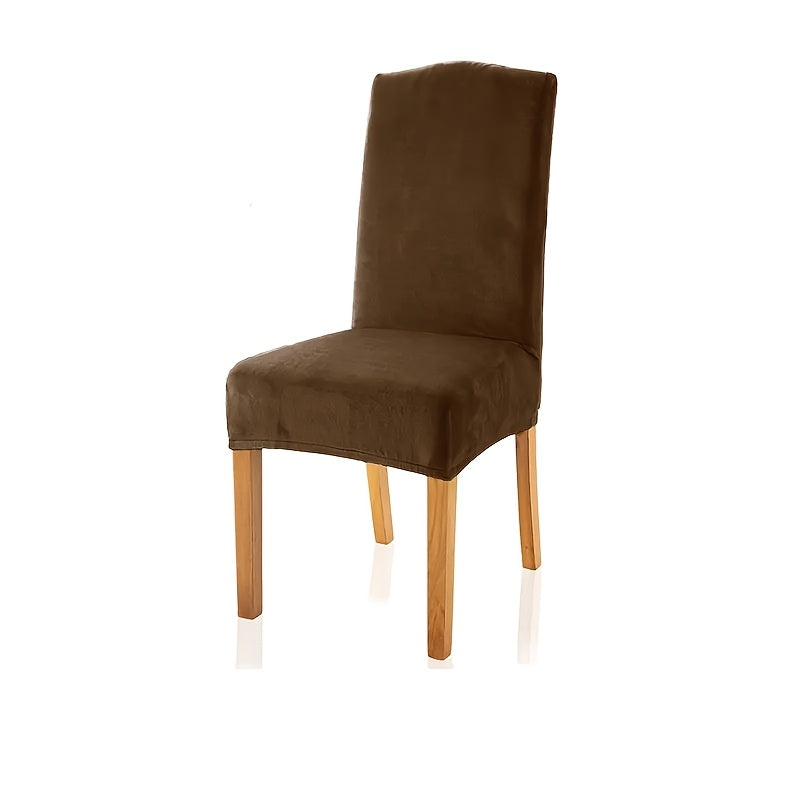 Christmas Themed Dopamine Color Office Chair Cover Fleece Jacquard Fruit Design