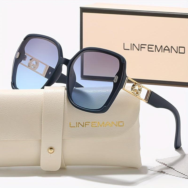 Одежда для модных очков с градиентными линзами, композитной оправой, антибликовым покрытием для пляжа и путешествий на открытом воздухе