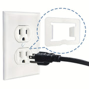 4/8pcs Wall Outlet Stabilizer Non-Electric Plastic Fire-Resistant Anti-Fall Outlet Fixer