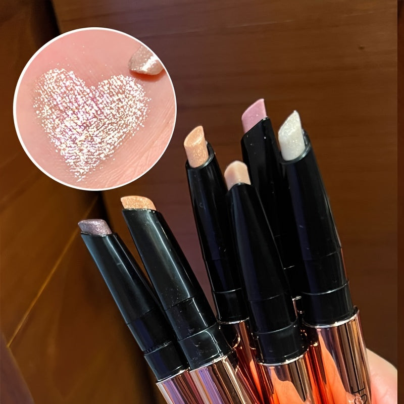 Glitter Eyeliner Pencil with Rhinestones and Multiple Colors for Eyeshadow