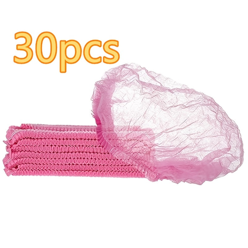 Breathable Disposable Hair Nets for Food Service, Kitchen, 10-98 Pack