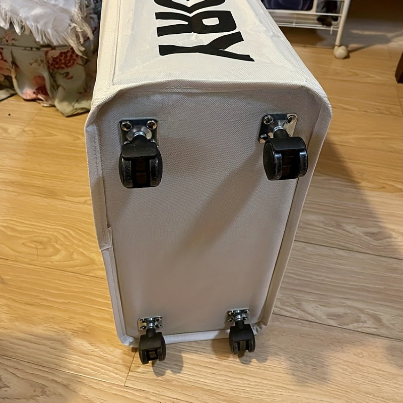 Cesta de ropa sucia delgada con malla a prueba de polvo y tela impermeable para almacenamiento de ropa