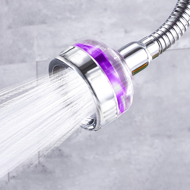 Bir parcha zanglamas po'latdan yasalgan oshxona kranini cho'zish, aylanuvchi suvsiz bosh, universal moslama, elektrsiz suv tarqatgich.