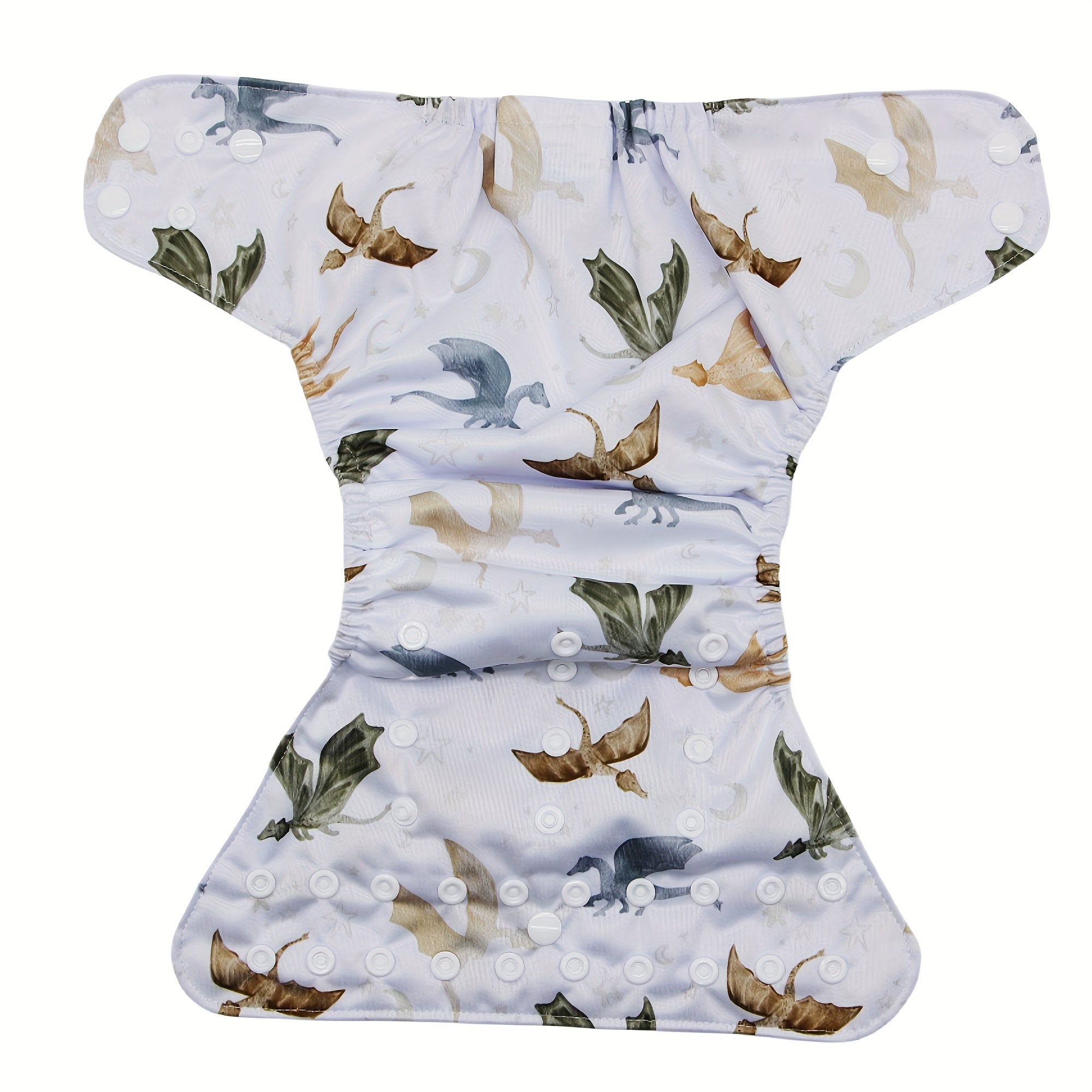 Reusable Waterproof Cloth Diapers for Infants to Toddlers 3-15kg Adjustable