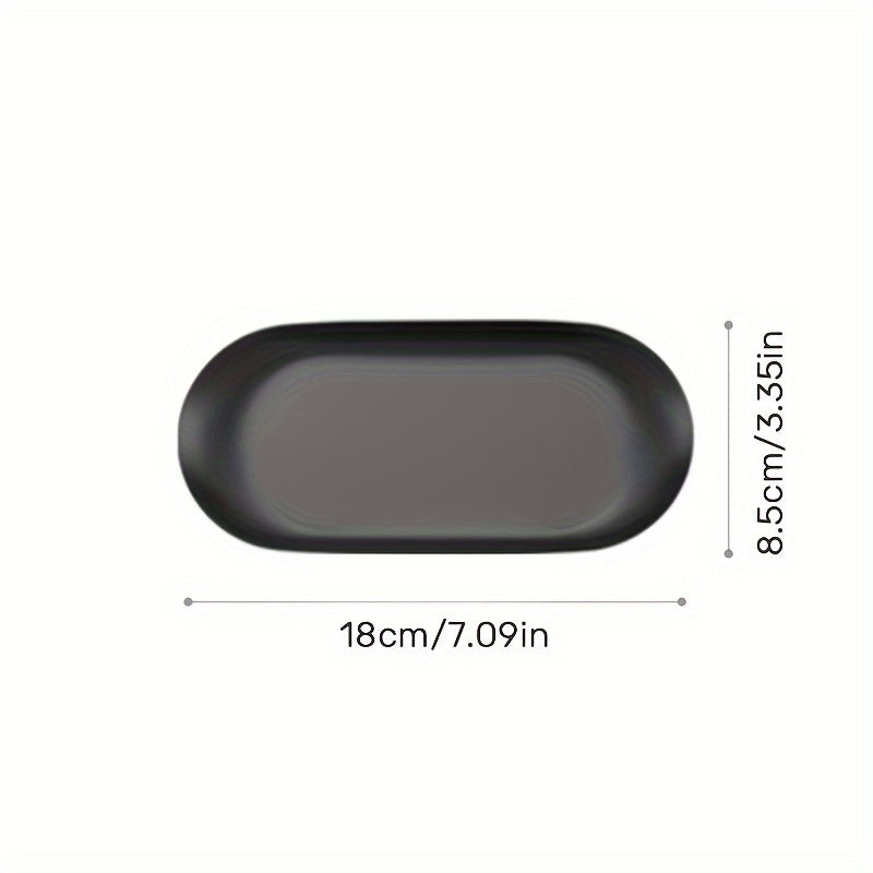 Organizador de bandeja de acero inoxidable dorado para maquillaje, perfume, joyas y decoración de baño