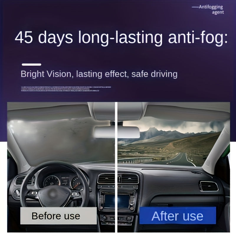 Долговечный туманоустойчивый спрей для стекол автомобилей и шлемов