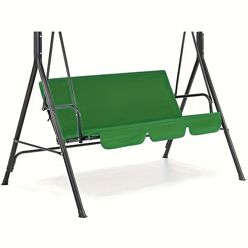 Cubierta impermeable roja para columpio de porche con correas ajustables 149.86x48.26x10.16 cm