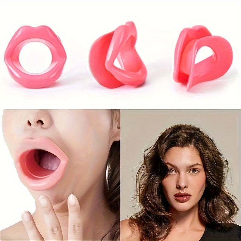 Silicone Lip Corrector Facial Fitness Tool for Women Oral Smile Trainer Portable