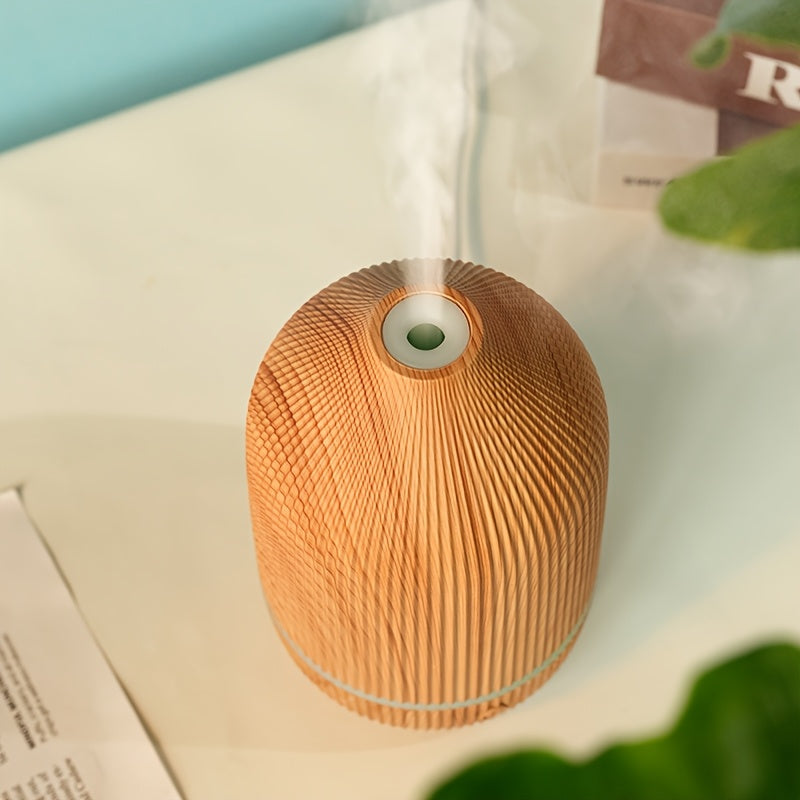 Мини-увлажнитель USB с отсеком для эфирных масел, белый, тихий, автоматическое отключение