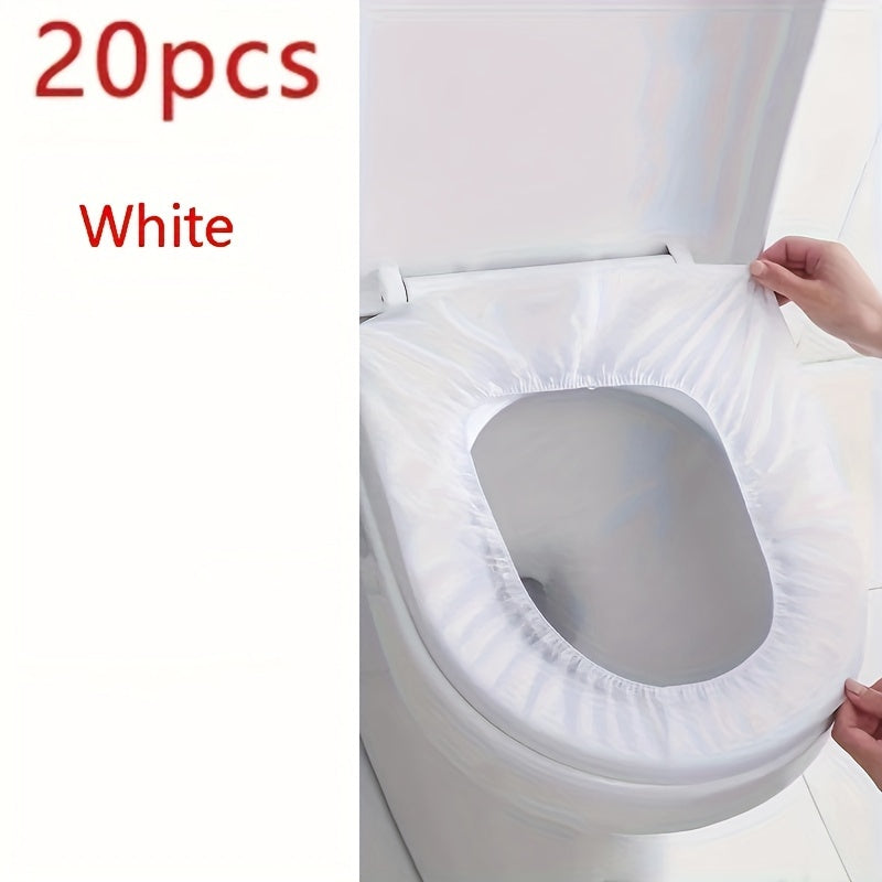 Disposable Toilet Seat Covers Pack of 10 or 20 for Travel Camping and Teen Gifts