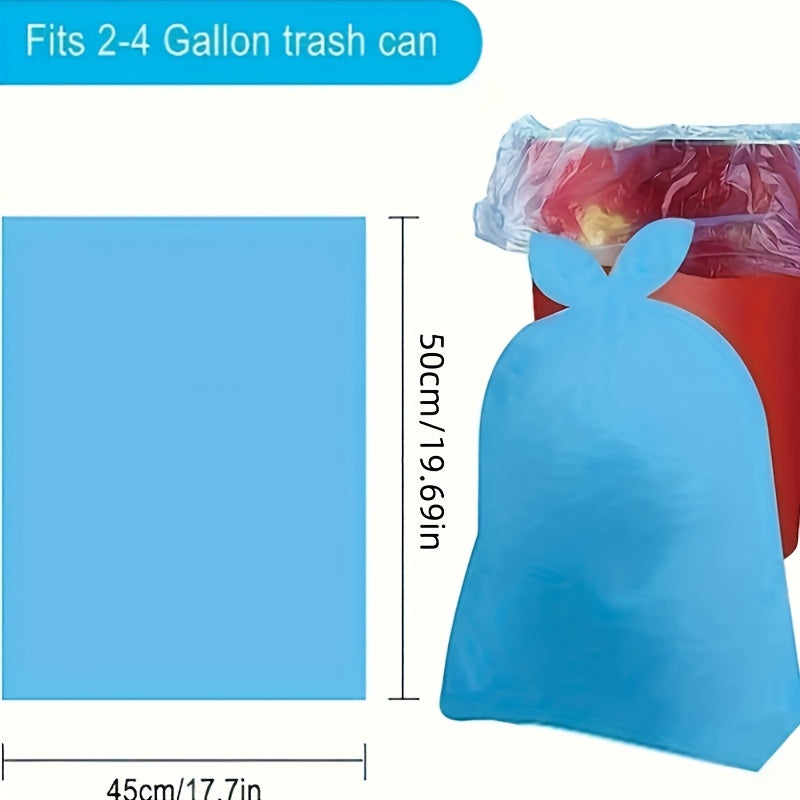 5 Rolls and 1 Pack Disposable Garbage Bags for Car Trash Can Office Kitchen