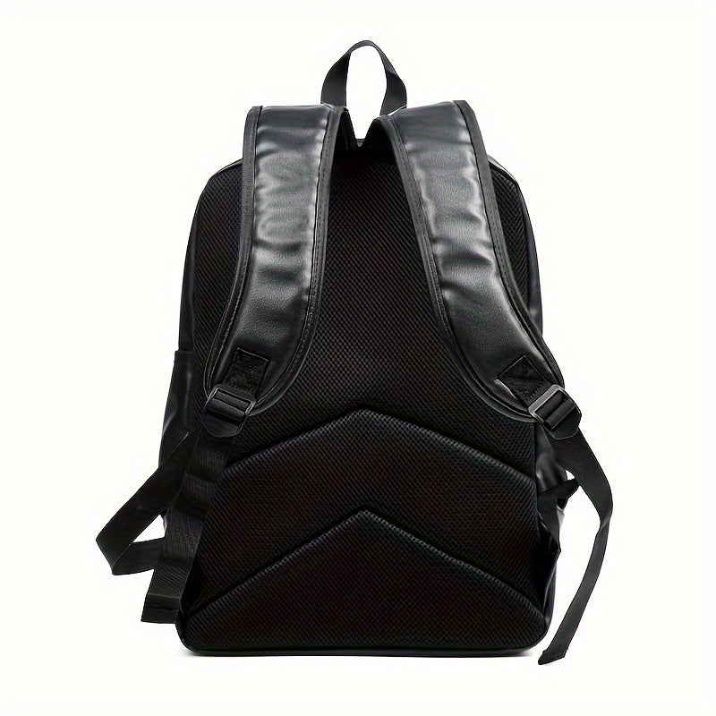 Waterproof Travel Backpack with Laptop Compartment for Casual Use 39.62 cm Black