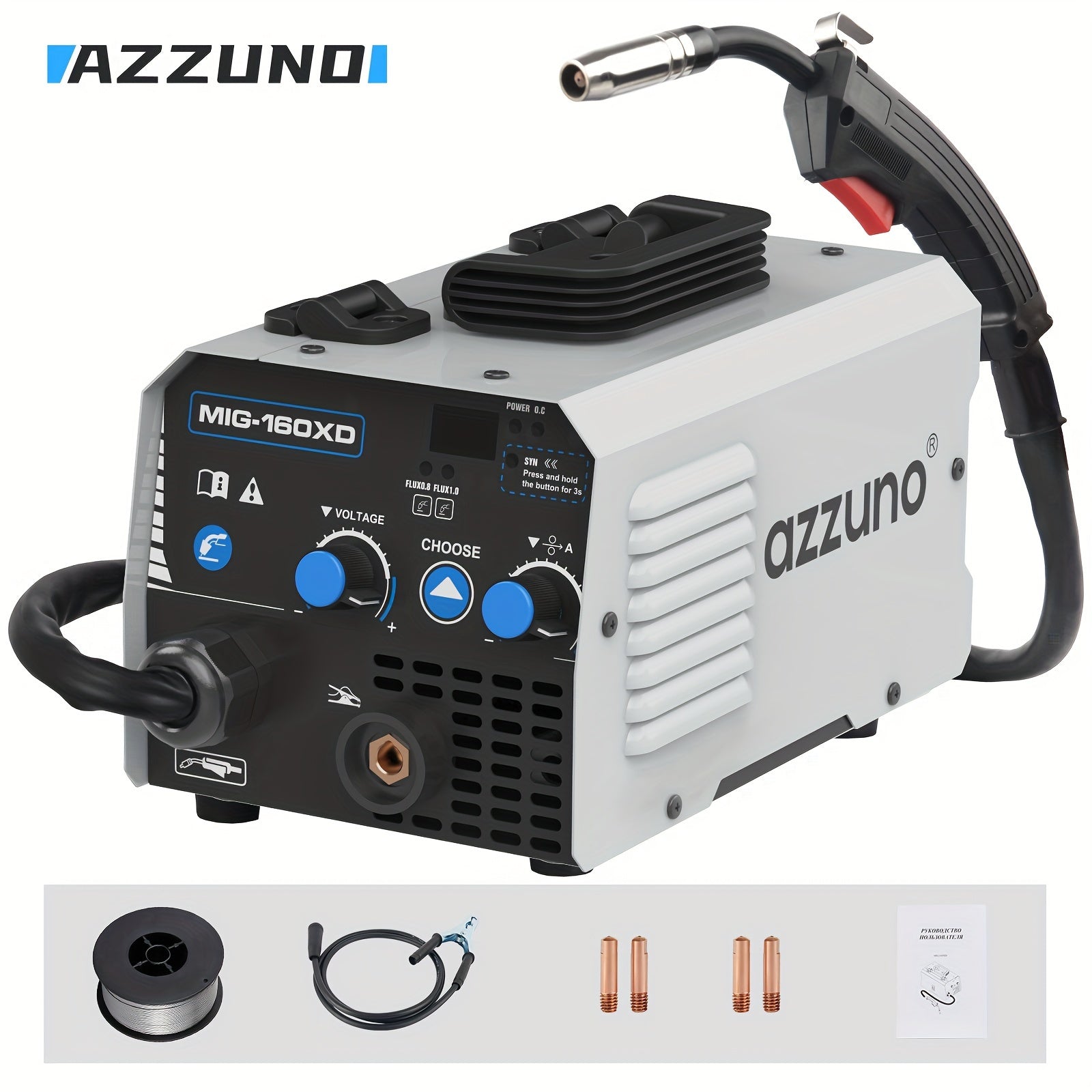 Mini Portable Airless Welding Machine 220V 100A Digital Display Home Use
