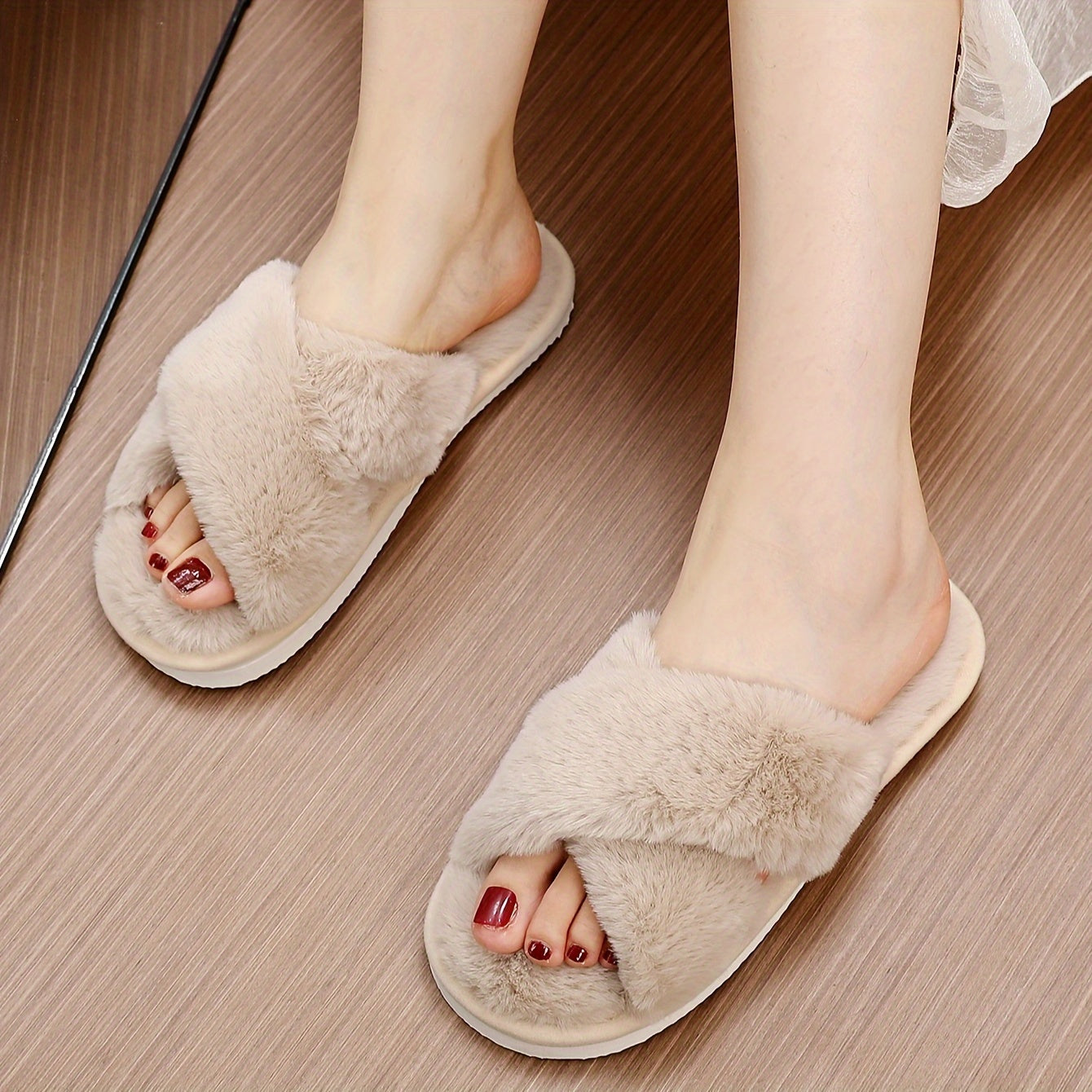 Botas de nieve de invierno para mujer con suela gruesa y suela de EVA antideslizante