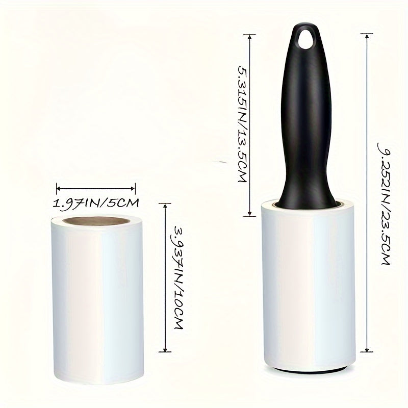 Lint Roller with 100 Sheets Extra Sticky Pet Hair Remover for Clothes Furniture Carpet