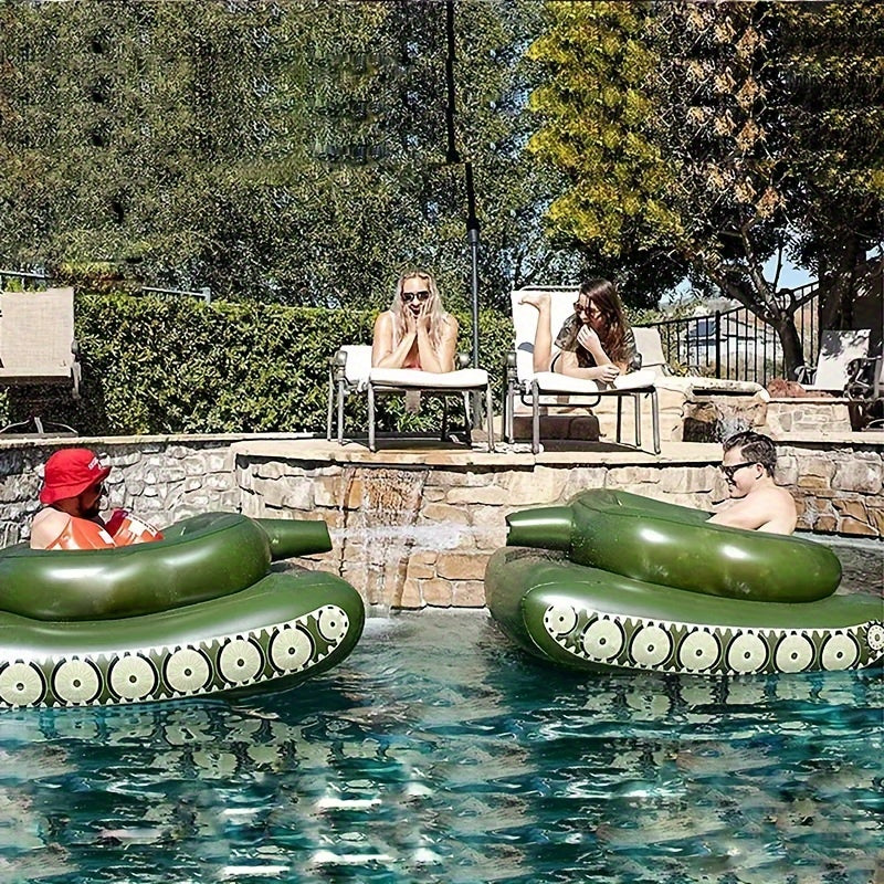 Water Party Supplies Set with Inflatable Pool Float and Water Gun for Ages 14 and Up