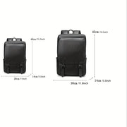 Yangi erkaklar ruksaki, haqiqiy tuzilma, katta sig'im, koreys uslubi, ish safarlari, kompyuter sumkasi, sayohat va talaba foydalanishi uchun mos. Ushbu retro uslubidagi ruksak zamonaviy va ko'p funksiyali.