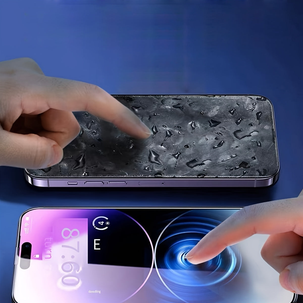 Protector de pantalla de vidrio templado para iPhone con laminador 1 pieza
