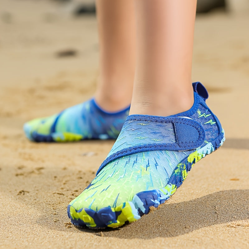 Boys Girls Breathable Quick-Dry Water Shoes for Summer Beach Pool Activities