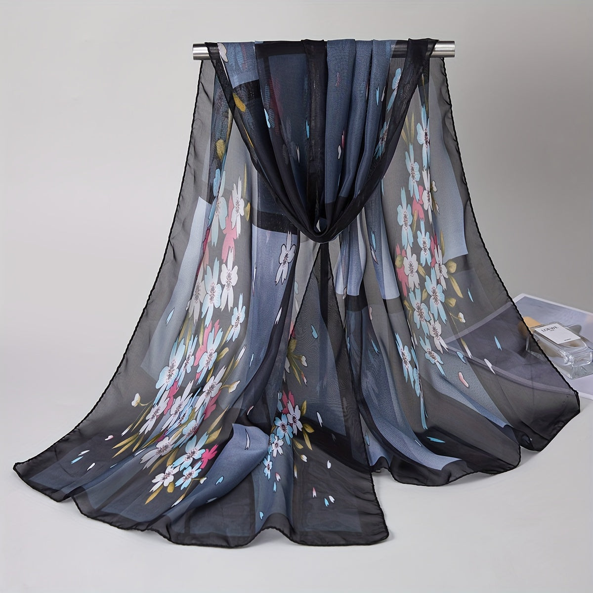 Women's Lightweight Chiffon Scarf Boho Summer Breathable Shawl Headscarf Beach Towel