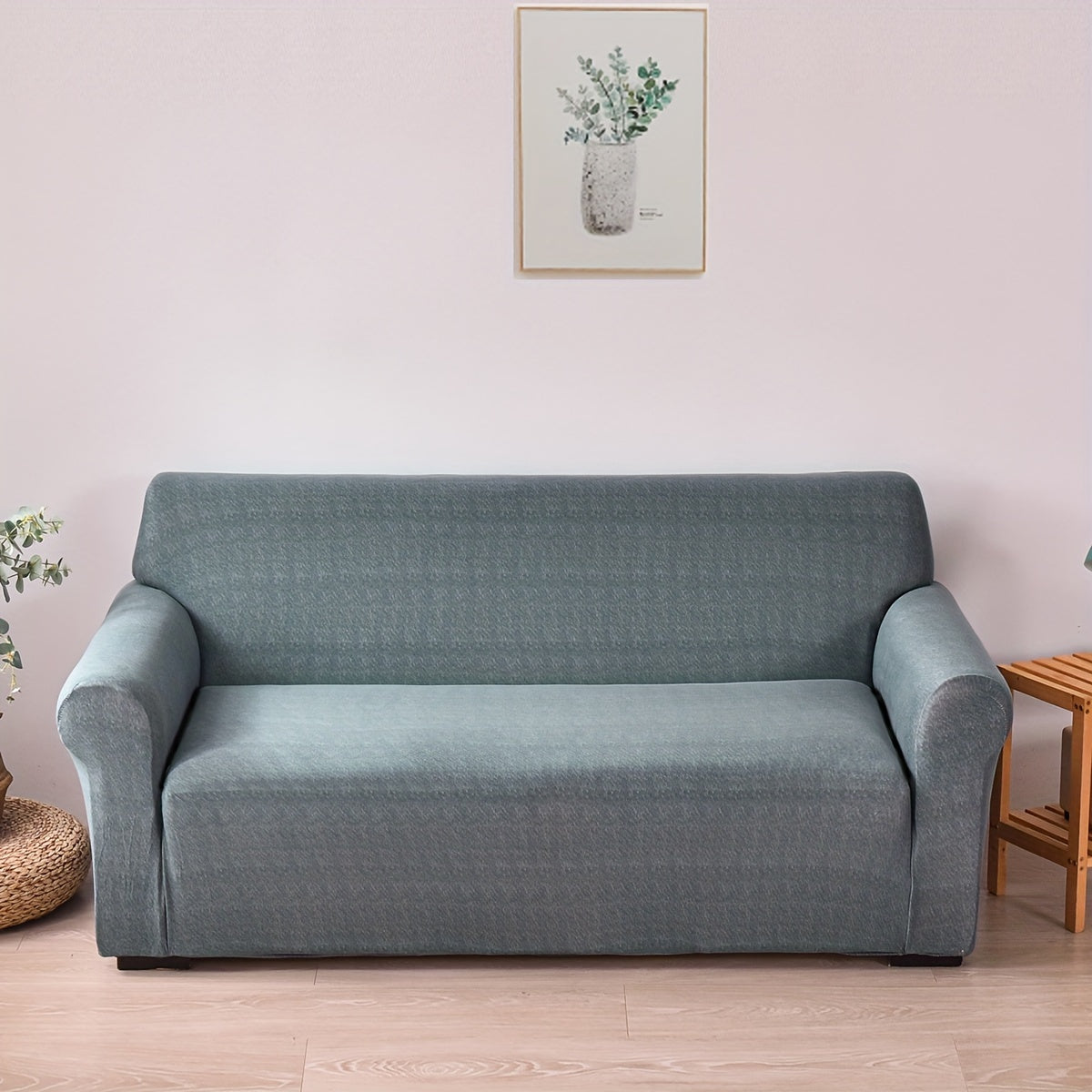 Непроливаемый чехол на диван универсальной посадки для гостиной, спальни, офиса, защита от пыли