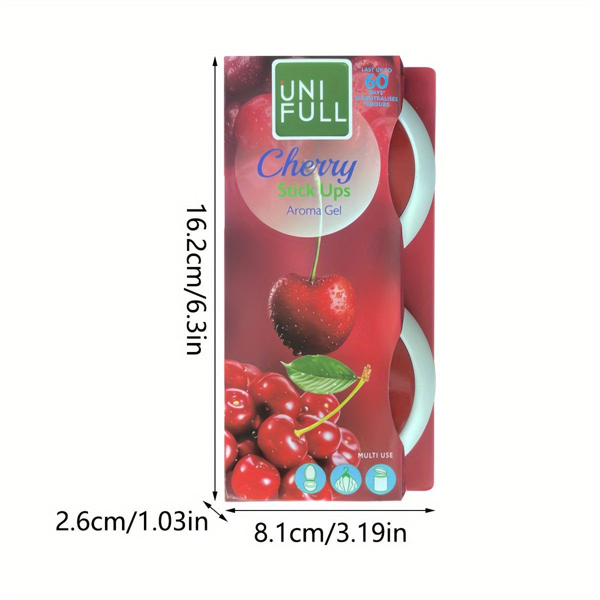 Cherry Scented Air Fresheners Pack for Home Car Bathroom Decor