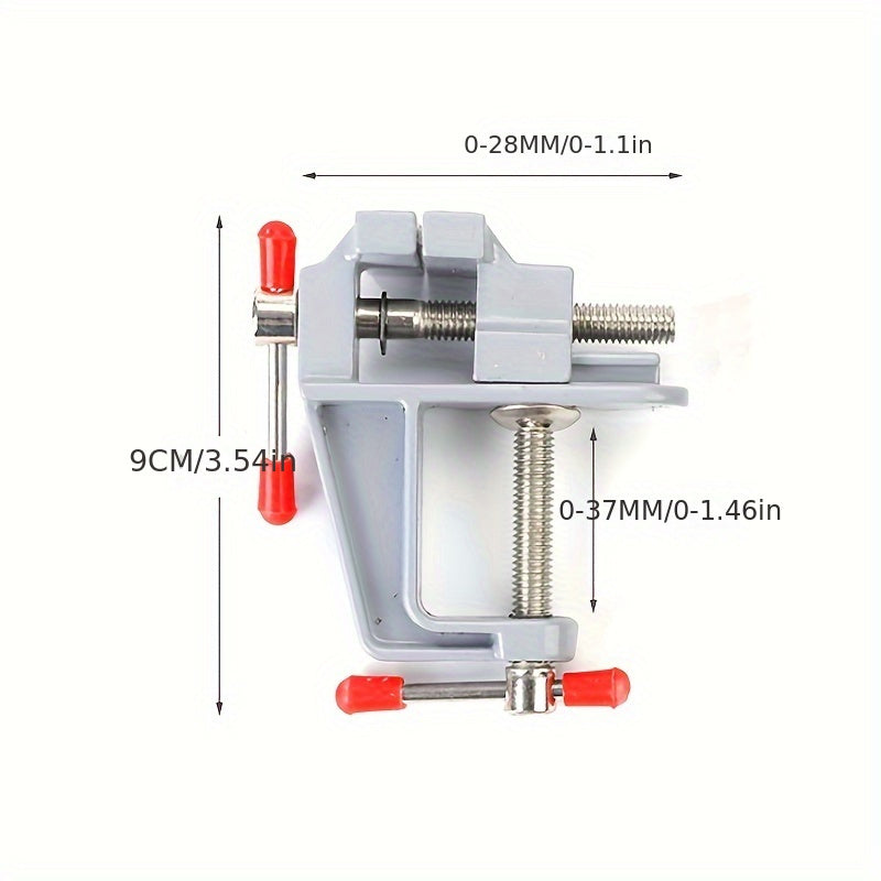 Mini Aluminum Alloy Bench Vise - Small Crafting Welding Fixing Tool