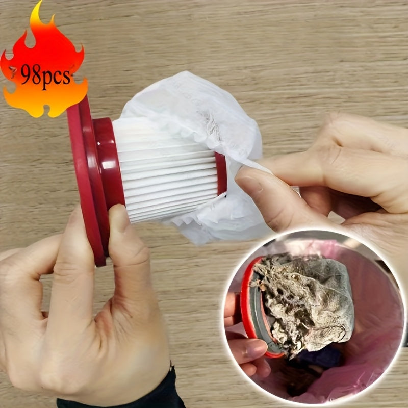 48 dona/98 dona Bir martalik Changyutgich Filtri, Umumiy No'tqir Matodan Yasalgan Aksessuarlar