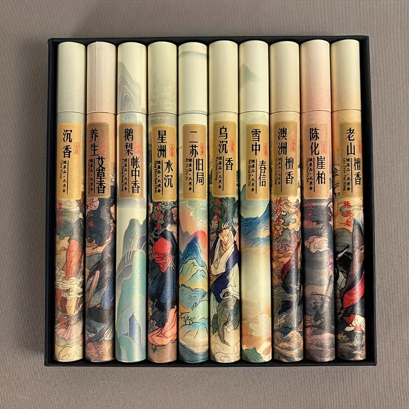 Incense Set 400 Sticks with Sandalwood and Agarwood for Meditation Yoga Home Decor