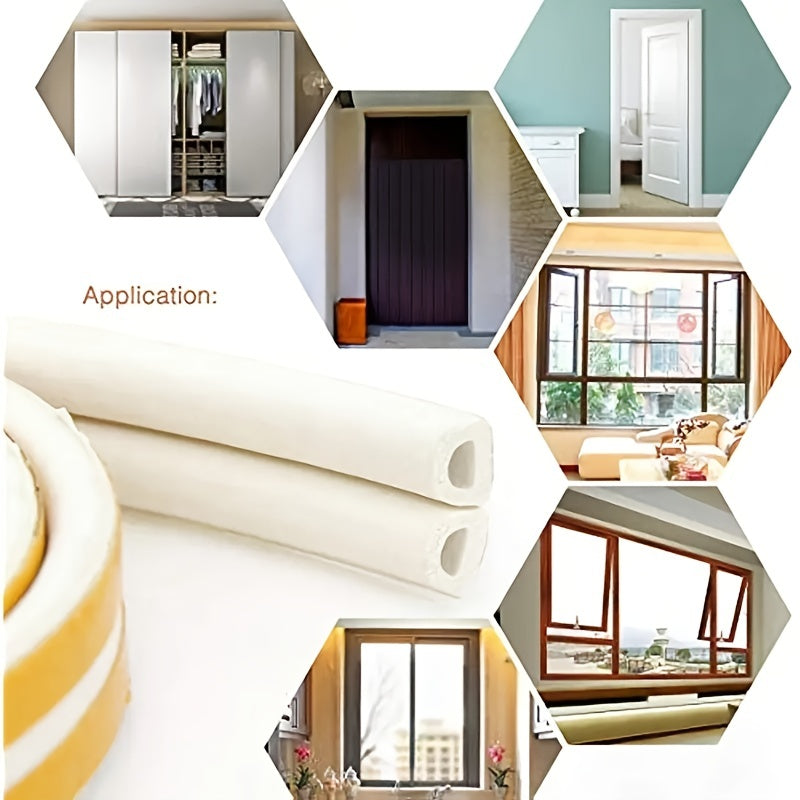 Self-Adhesive Foam Weather Stripping for Doors and Windows 5.97 Meters