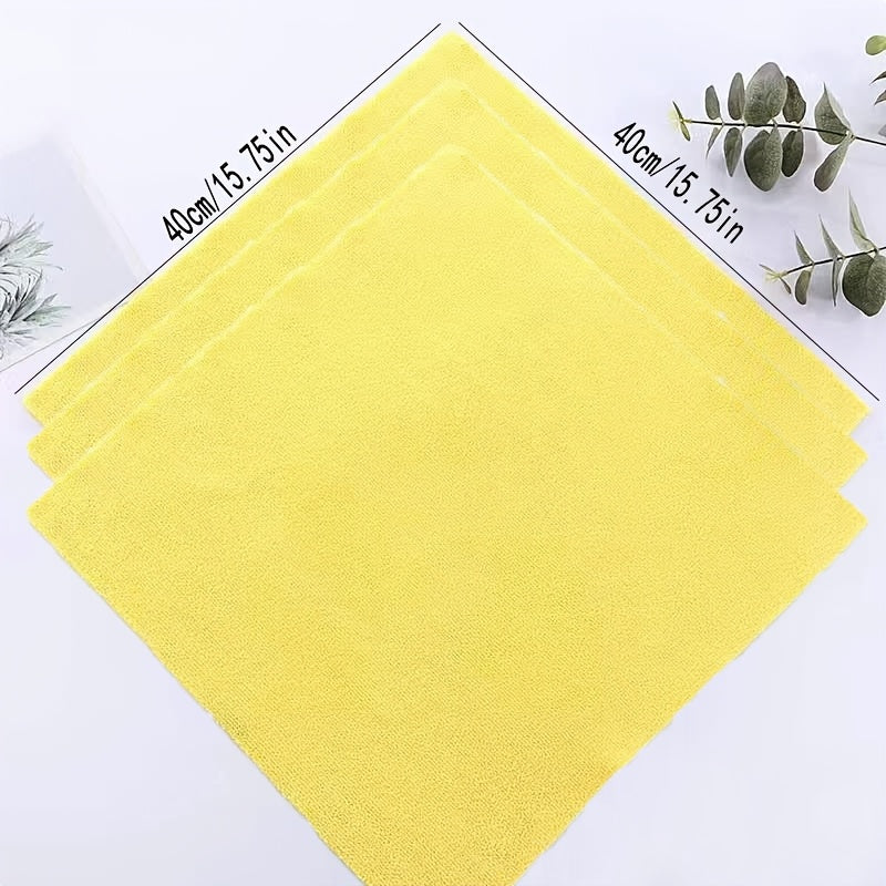 Microfiber Cleaning Cloth Thick Absorbent Multi-Purpose for Car and Home Use