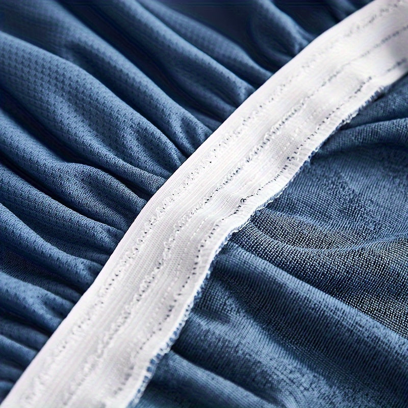 Чехол для дивана с юбкой, подходящий для всех сезонов. Эластичный чехол для декора гостиной и офиса.