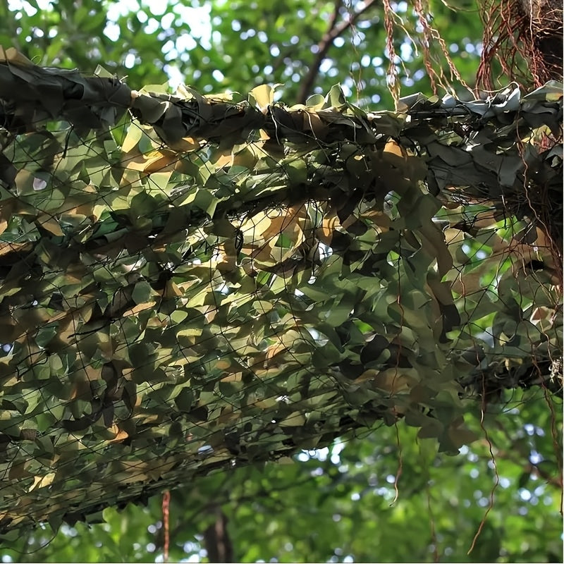 Uniseks kamuflyaj tarmog'i tashqi bog' uchun quyosh nurlari uchun soyabon o'tloq o'simliklar o'rmon naqshli