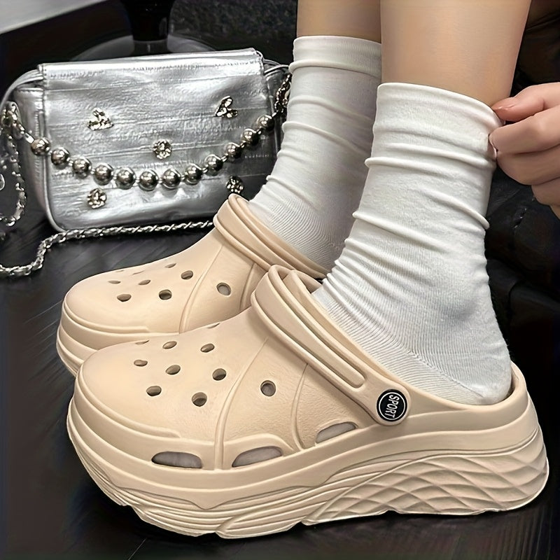 Women EVA Non-Slip Platform Shoes All-Season Casual Footwear