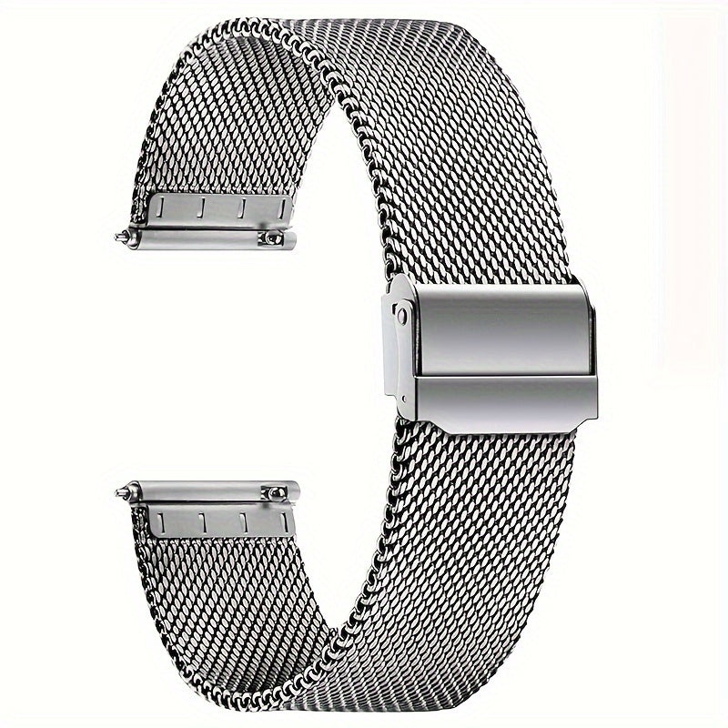 Correa de reloj de malla de acero inoxidable de 22mm para Amazfit GTR 4 3 Pro Bip 5 Modelos