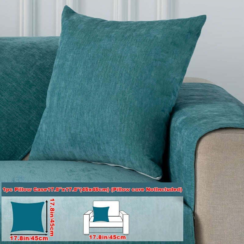 Chenille Sofa Cover for 1-4 Seater All-Season Pet-Friendly Non-Slip Machine Washable