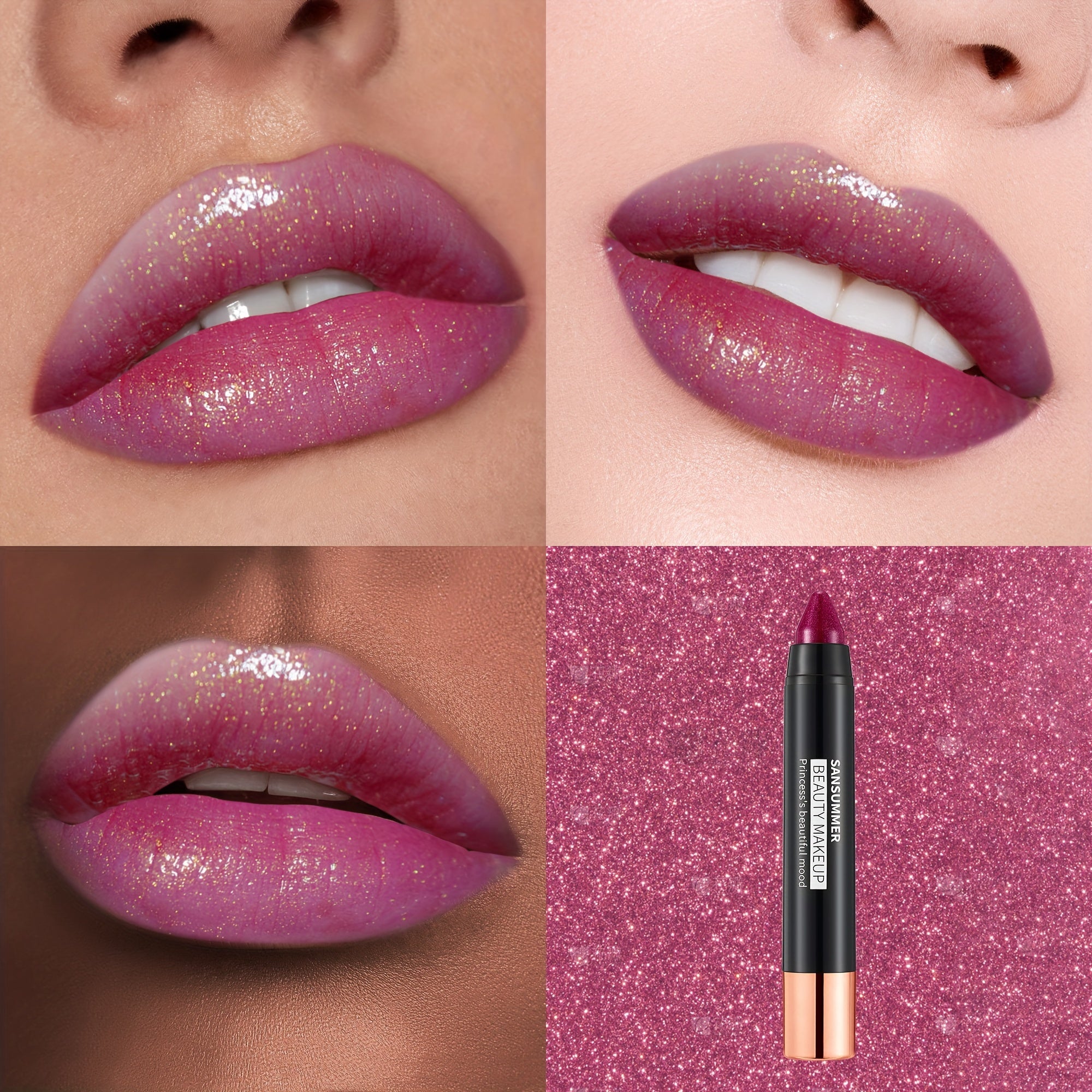 Juego de labiales para mujer, ocho colores, hidratantes y de larga duración