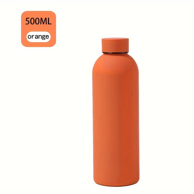 Insulated Water Bottle 500ml Stainless Steel Hot Cold Drink Bottle for Outdoor Sports